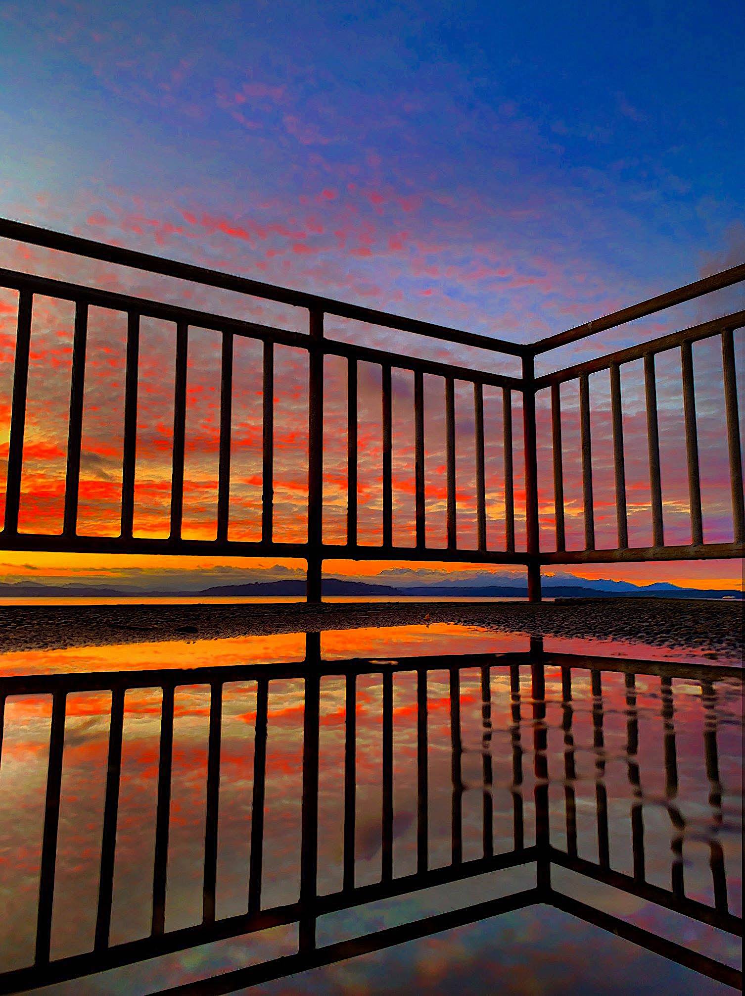 Sunset Sunset of the week 2-18-19 | Westside Seattle